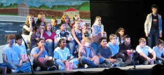 (Image: The Students Watch a Scary Movie)